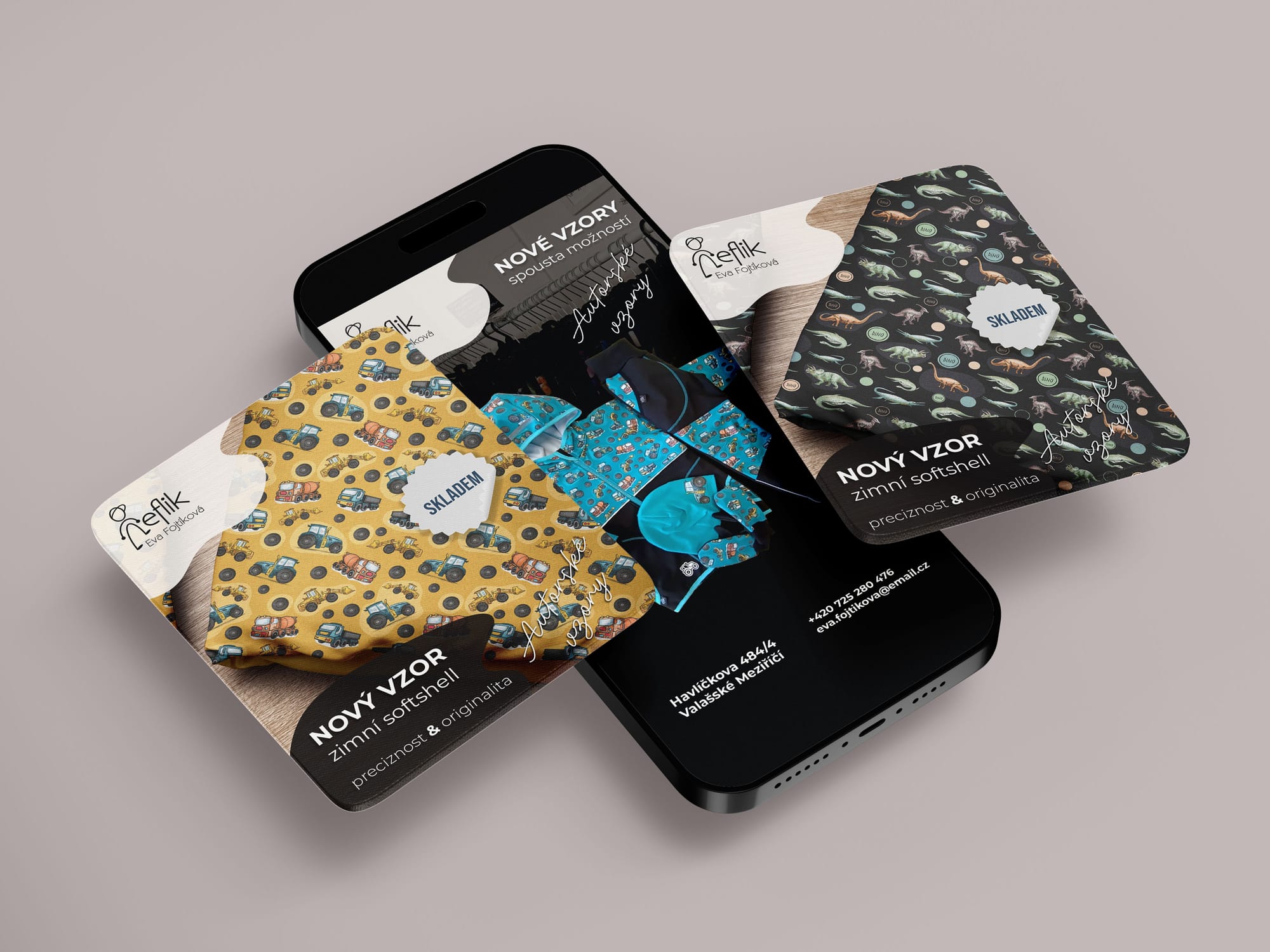 Obsah na sociální sítě pro Eflik