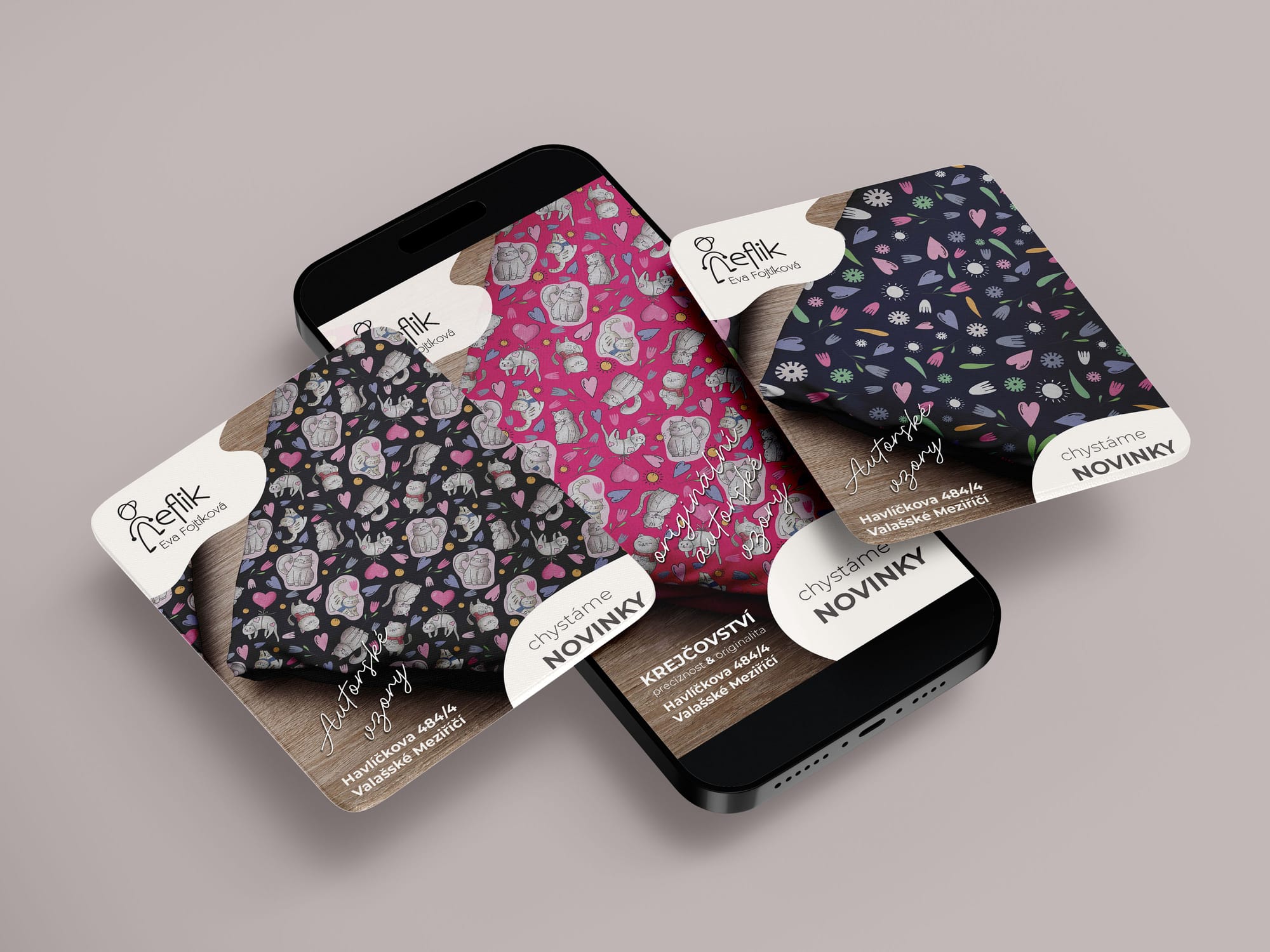 Obsah na sociální sítě pro Eflik