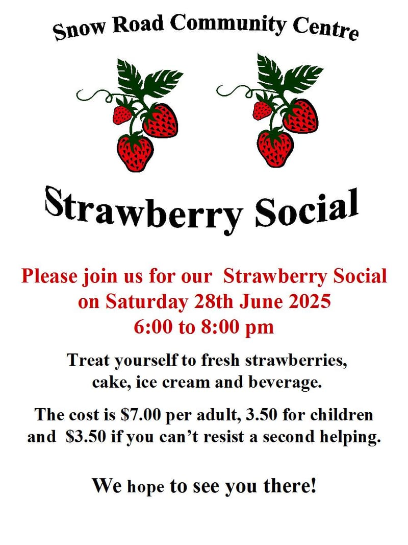 Strawberry Social