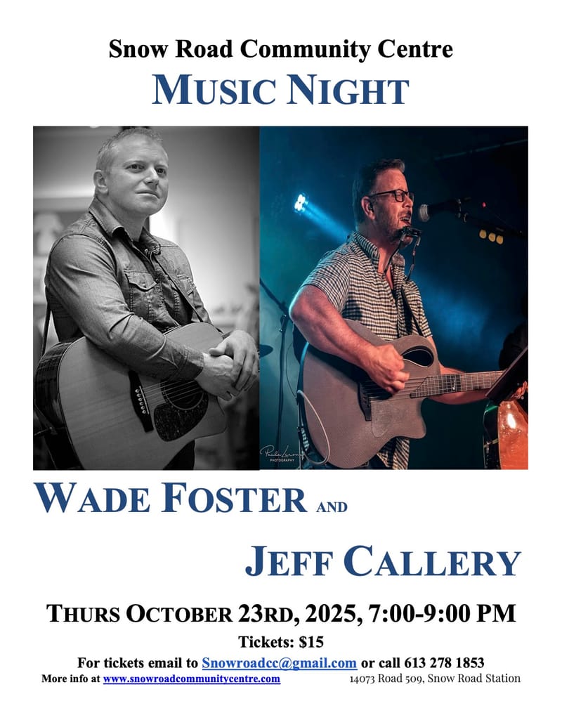 Music Night - 7:00-9:00 p. m.