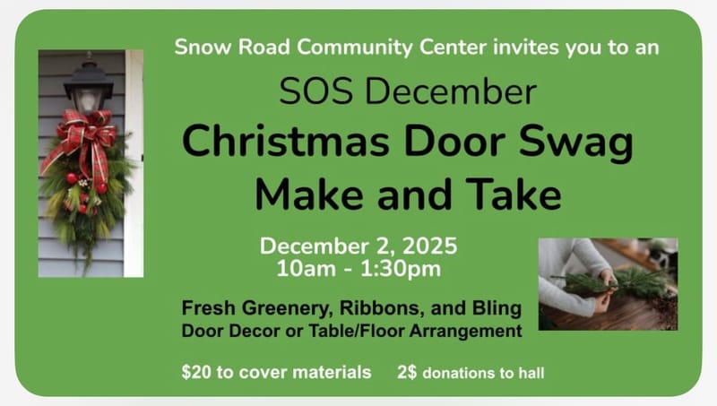 S.O.S - Share Our Skills- December