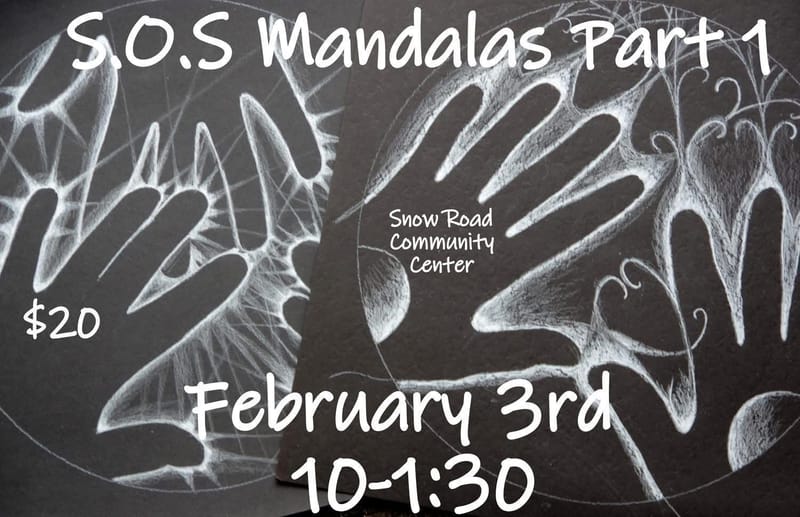 S.O.S - Share Our Skills- Mandala with Christina Kearns