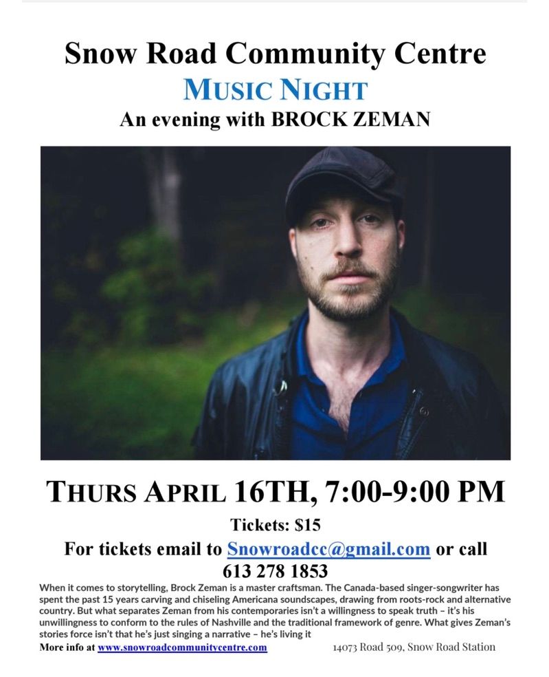 Music Night - 7:00-9:00 p. m.