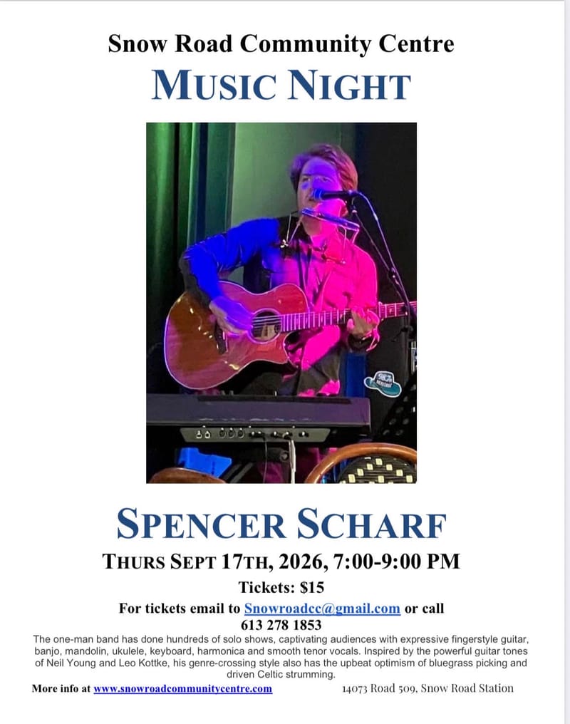 Music Night Concert -with  Spencer Scharf