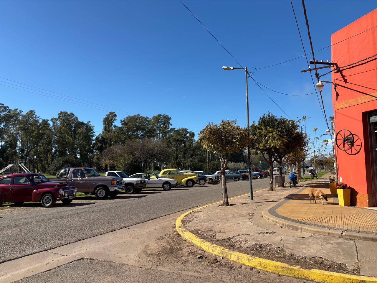 Caravana y almuerzo de camaradería a Inés Indart