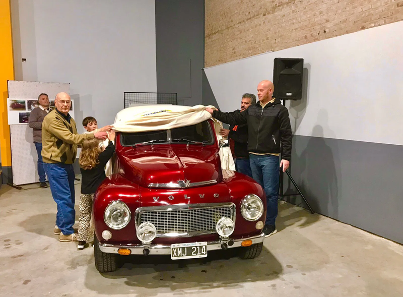 Presentación de un Volvo PV444 del año 1958 propietario: Norberto Del Gesso