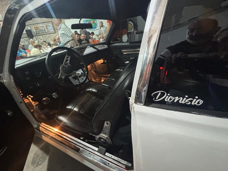 Presentación Coupé Chevy 1974: propietario Nicolás Baigorria