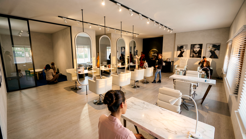 Salon/ Coffee shop