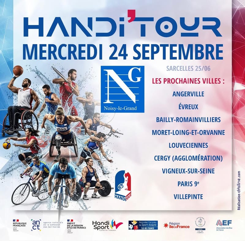HandiTour : seconde étape à Noissy-le-Grand