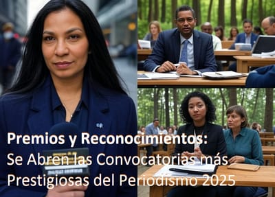 Premios y Reconocimientos: Abren las Convocatorias más Prestigiosas del Periodismo 2025