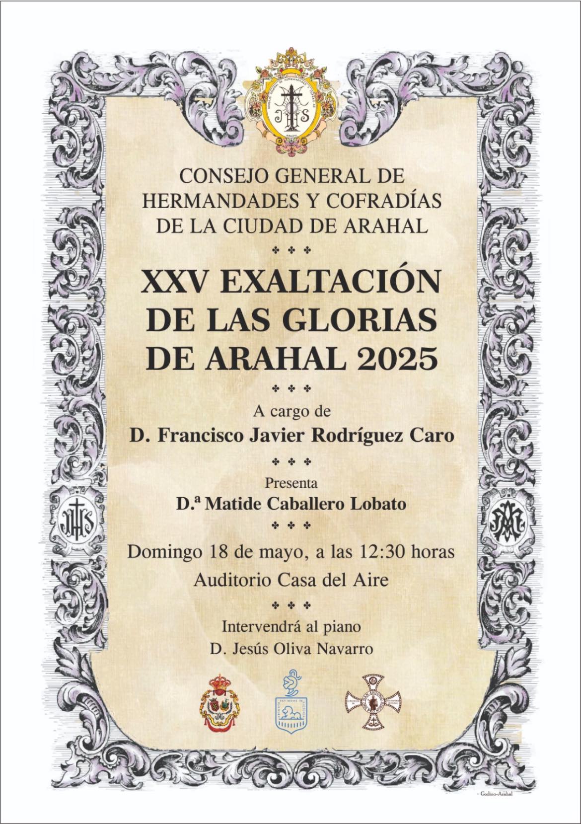 XXV Exaltación de las Glorias de Arahal