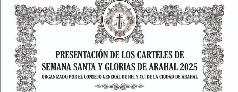 Acto de Presentación de los Carteles de Semana Santa y Glorias de Arahal 2025