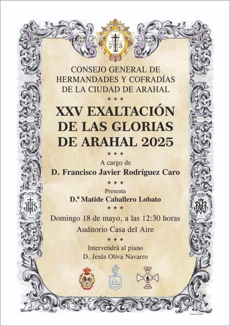 XXV Exaltación de las Glorias de Arahal