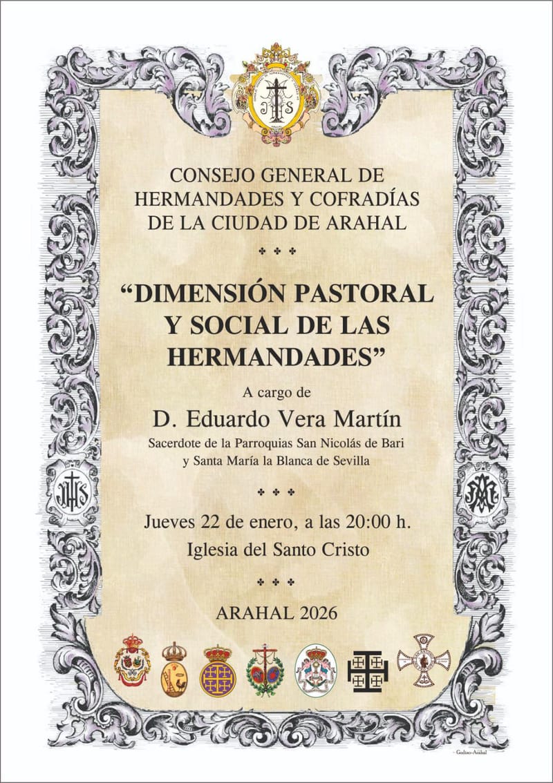 Jornada formativa sobre la dimensión pastoral y social de las Hermandades