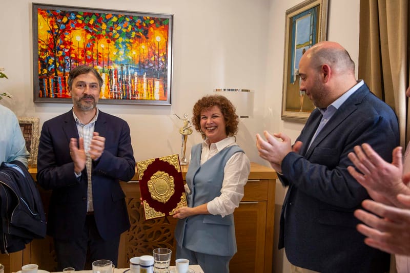 Entrega de las Pastas a la Pregonera de la Semana Santa de Arahal 2026