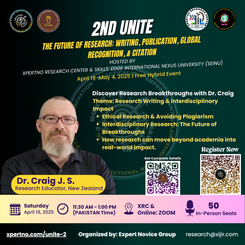 2nd UNITE: Discover Research Breakthroughs with Dr. Craig
