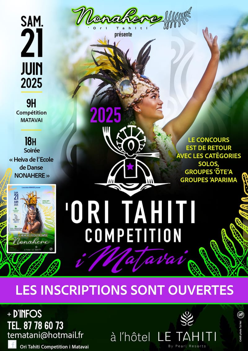 Ori Tahiti Competition i Matavai