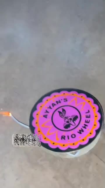 Rio Wheel Red & Purple