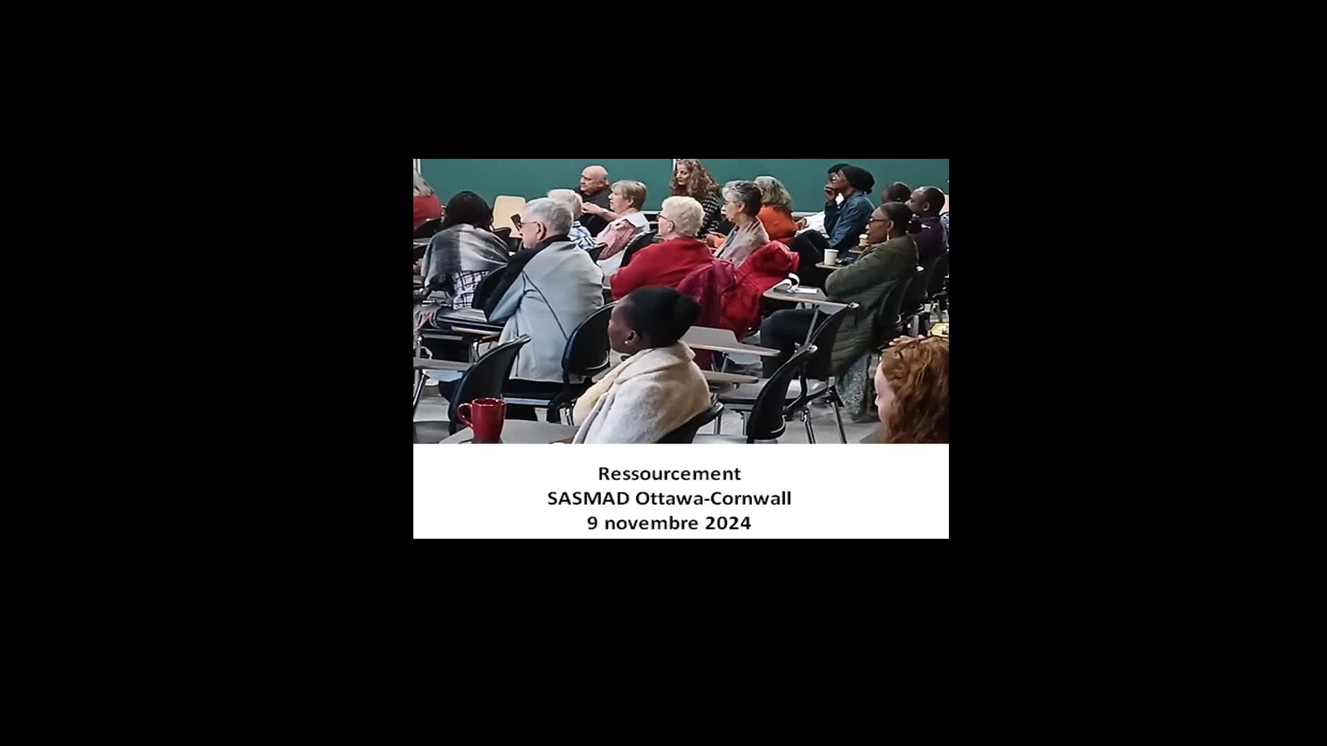 Journée de ressourcement du 9 novembre 2024