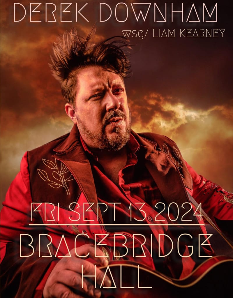 Derek Downham with Liam Kearney