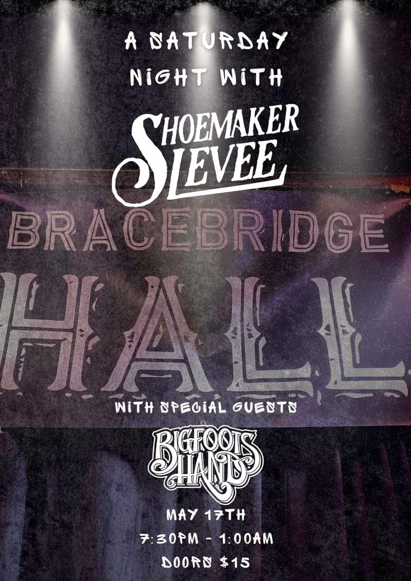 SHOEMAKER LEVEE with Bigfoots Hand