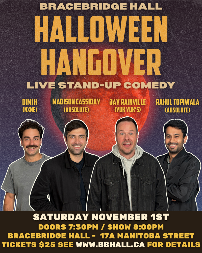 Halloween Hangover - Comedy with Yuk Yuks Comedian