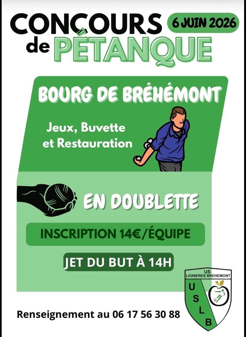 Concours de pétanque