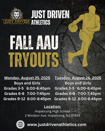 JUST DRIVEN AAU FALL BASKETBALL image