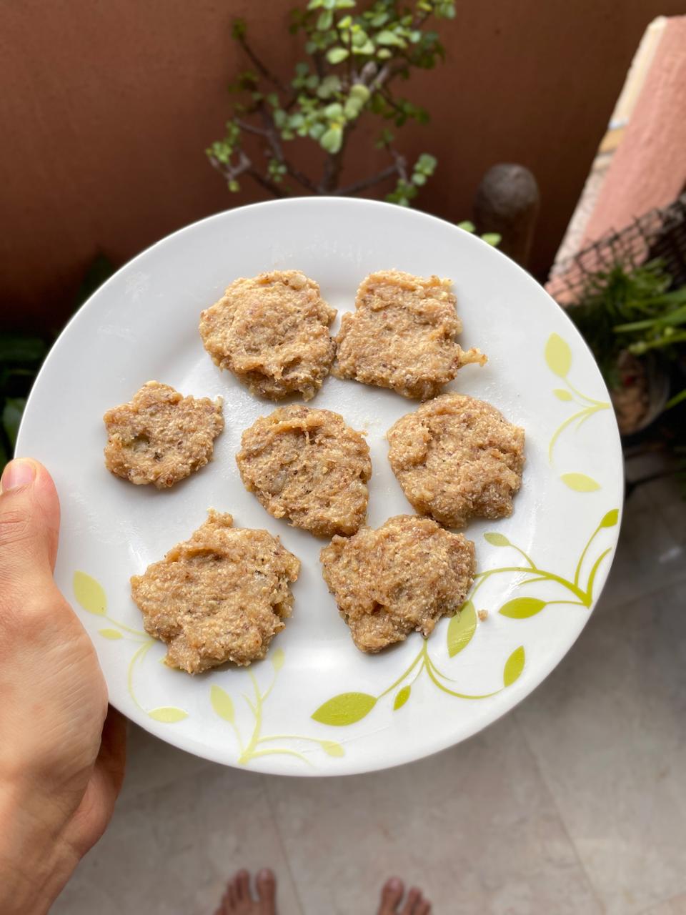 Oats & Banana Cookies for Babies (8 Months+)