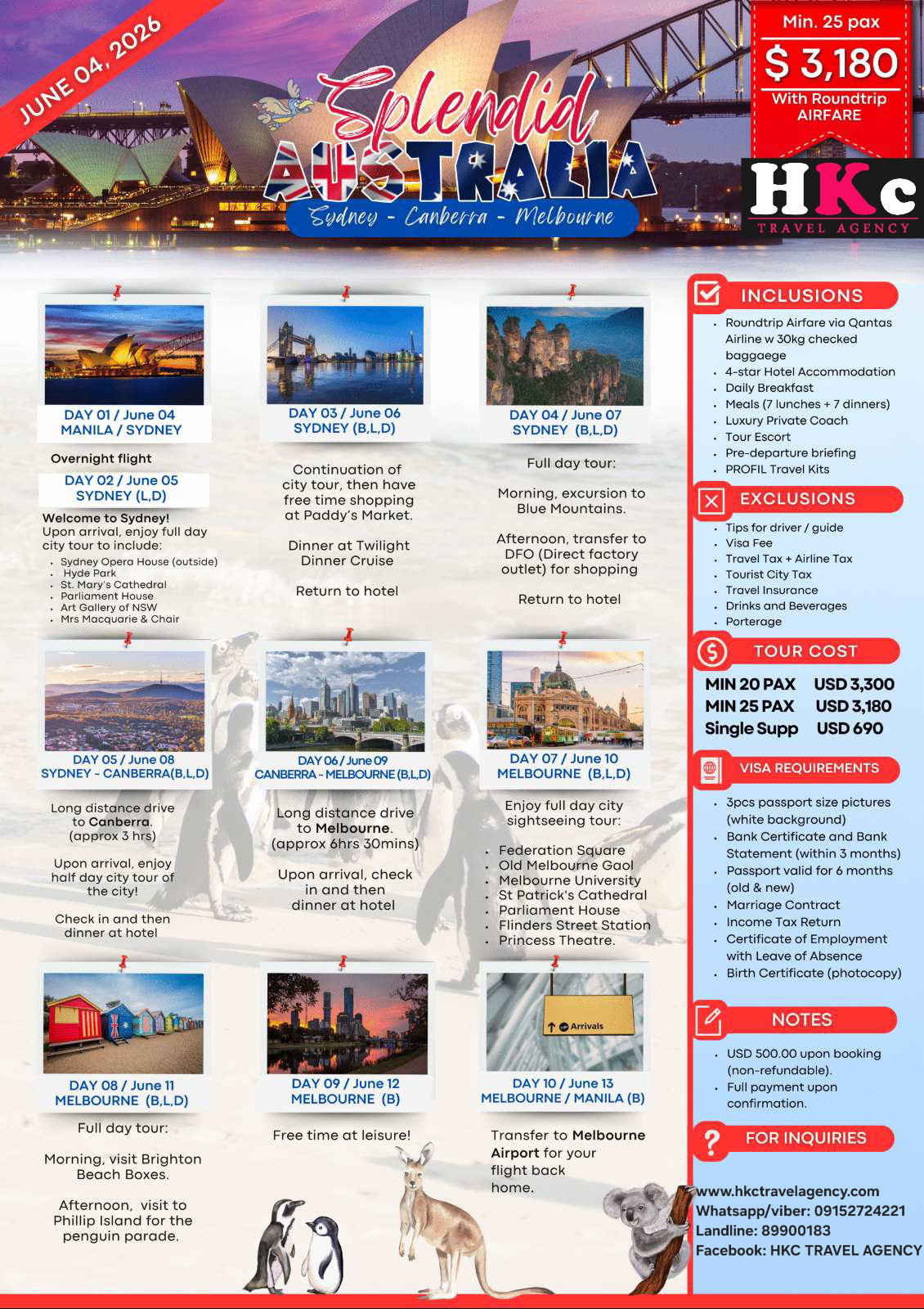 SYDNEY CANBERRA MELBOURNE