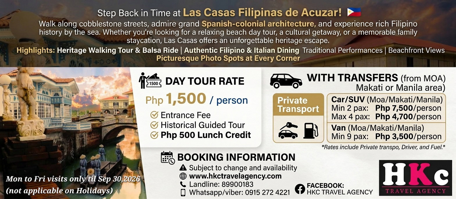 Las Casas valid til Sep 29,2026