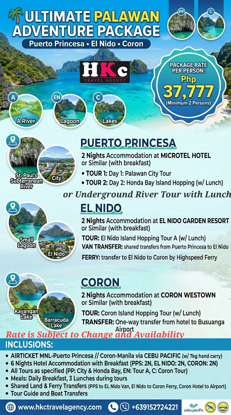 PALAWAN ULTIMATE PACKAGE