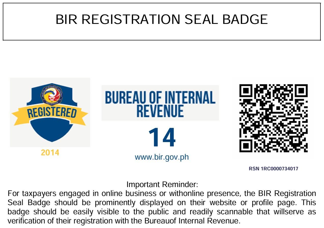 BIR QR BADGE