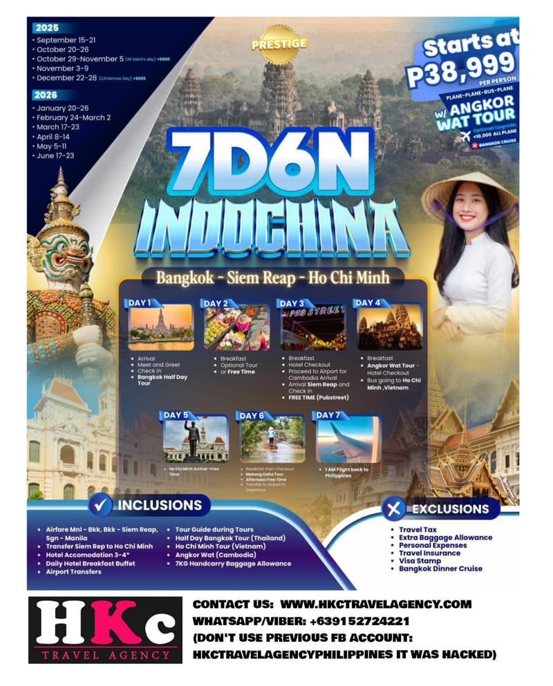 INDO CHINA THAILAND CAMBODIA VIETNAM