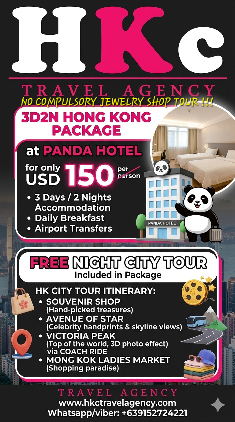 PANDA HOTEL JUST ADD AIRTICKET