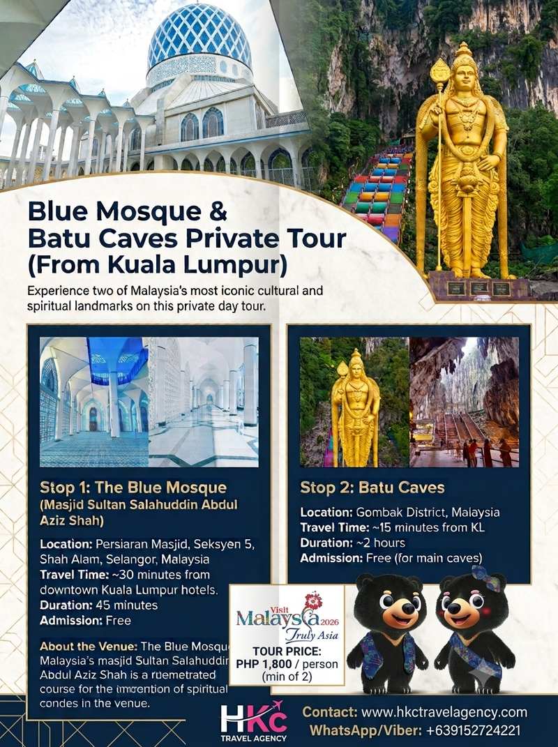 Optional Tours from Kuala
