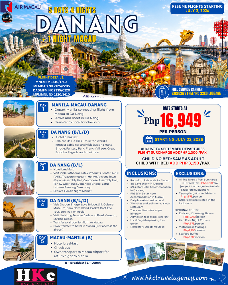 DANANG WITH MACAU