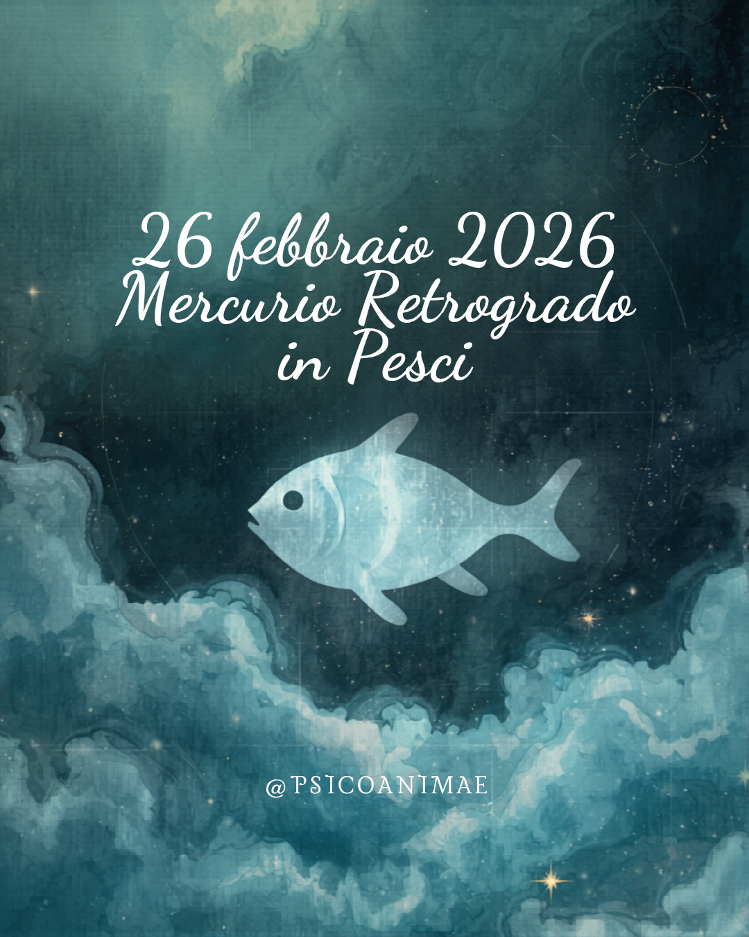 Mercurio Retrogrado in Pesci