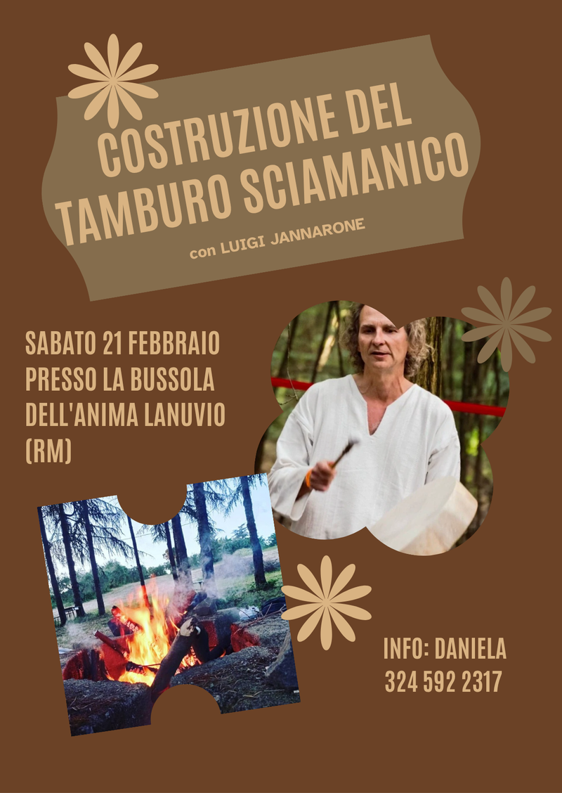 Seminario di Costruzione del Tamburo Sciamanico