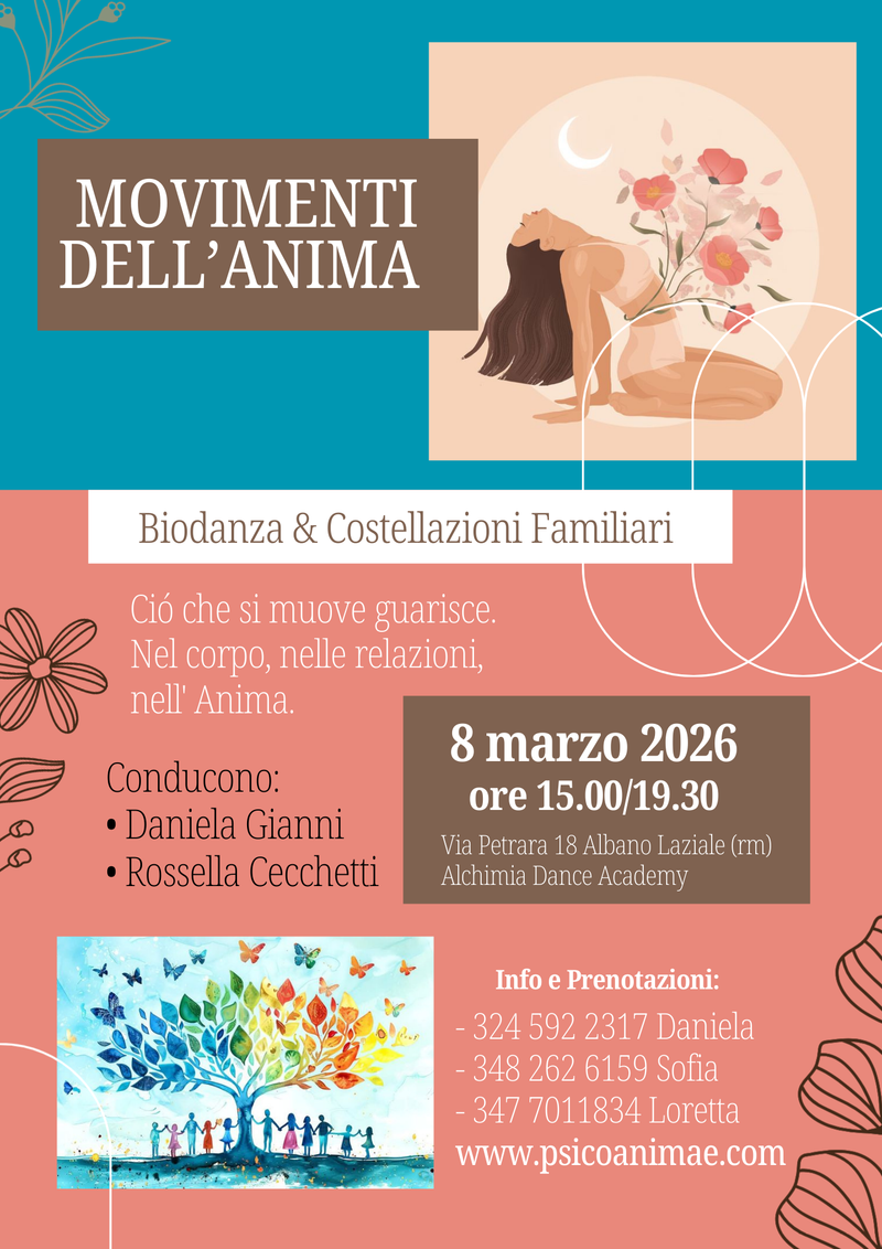 Movimenti dell’Anima Biodanza e Costellazioni Familiari