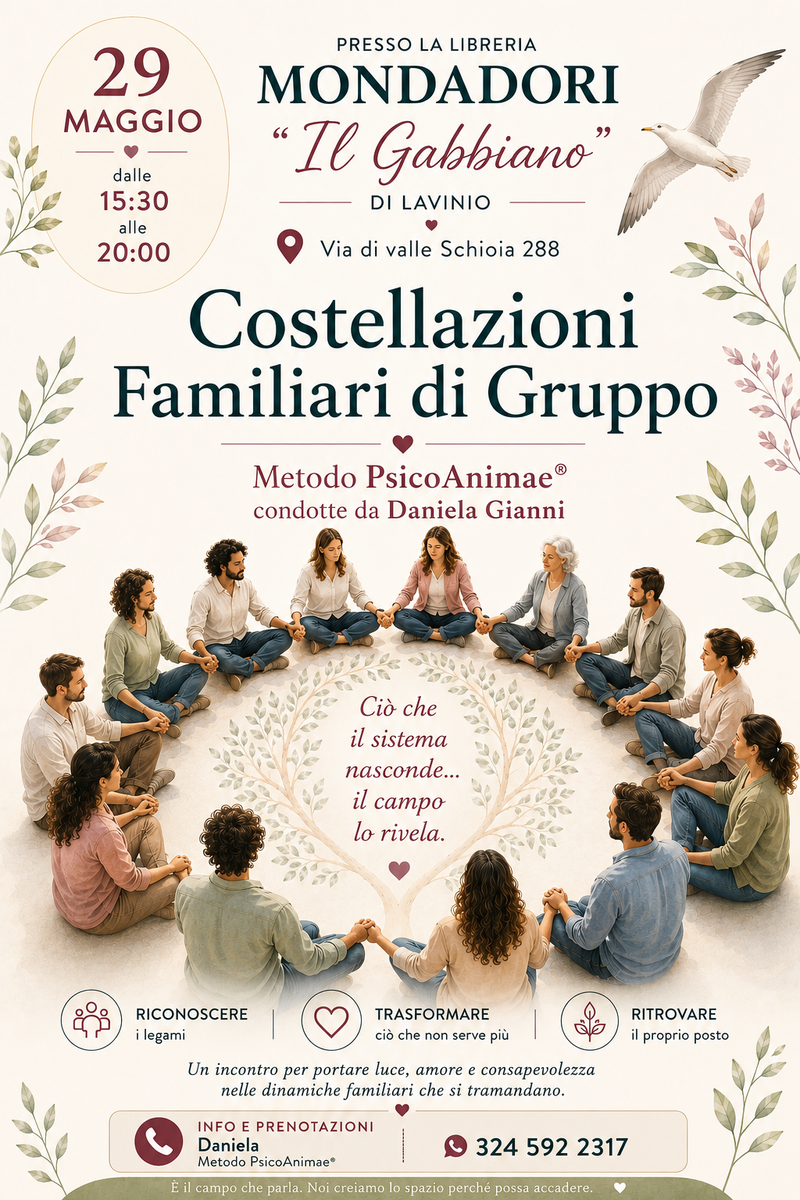COSTELLAZIONI FAMILIARI DI GRUPPO ANZIO