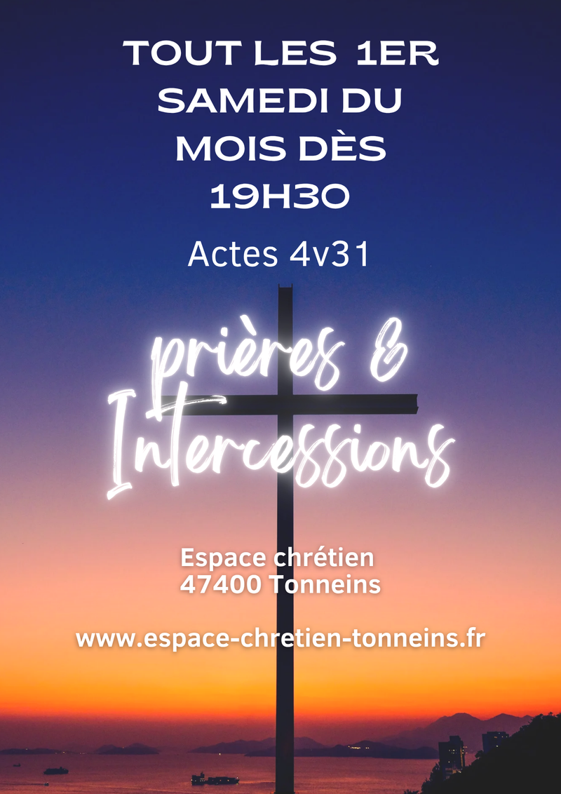Prières & intercession