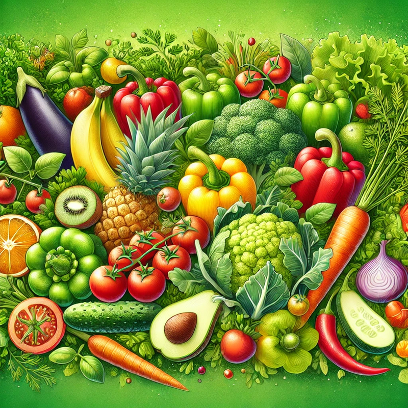 VEGETABLE AND FRUIT THEME / EATING HEALTHY THEME