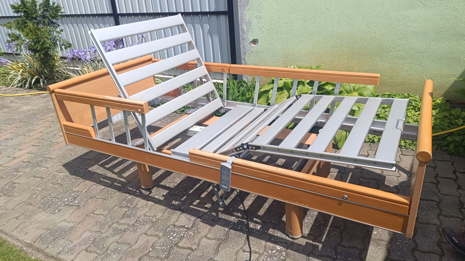 Elektromos betegágy - 2 funkciós - Hosszított 220cm