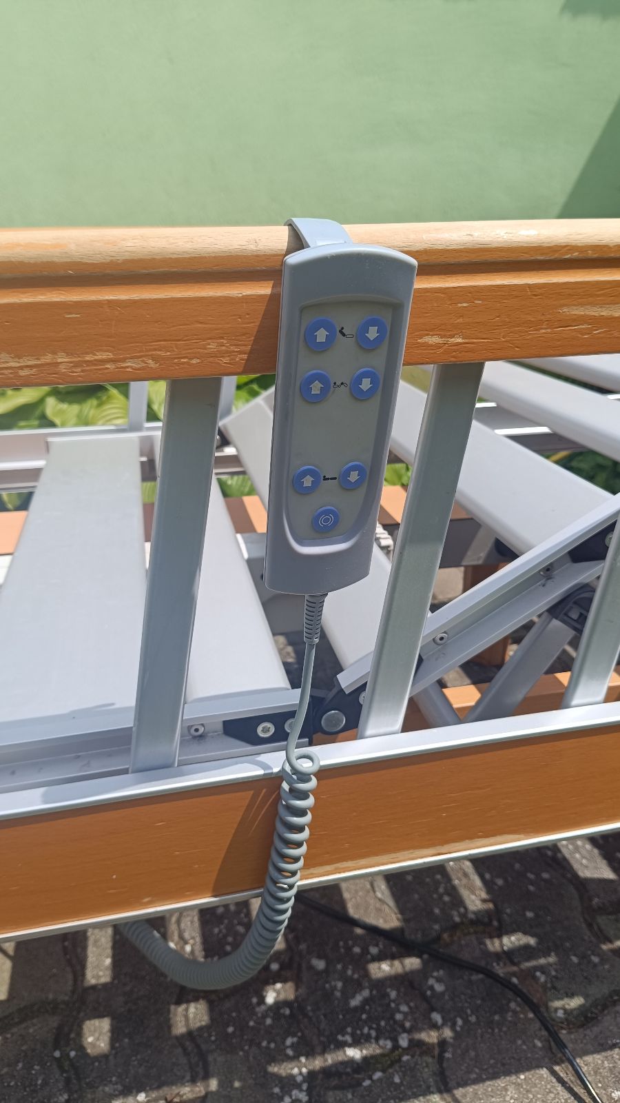 Elektromos betegágy - 2 funkciós - Hosszított 220cm