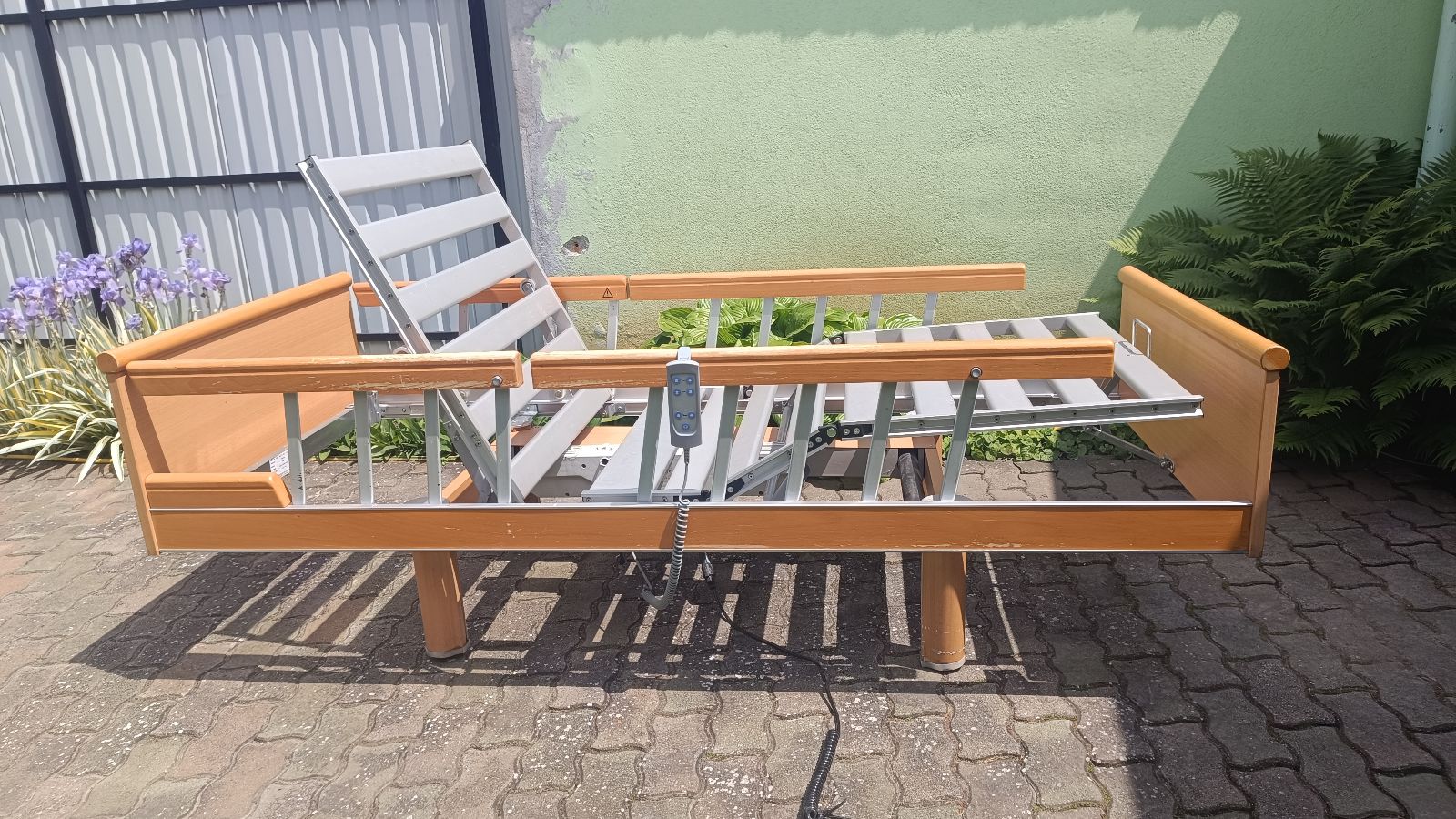 Elektromos betegágy - 2 funkciós - Hosszított 220cm