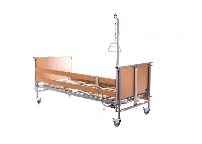 ÚJ elektromos betegágy ápolási ágy - kompletten felszerelt - 5 funkciós