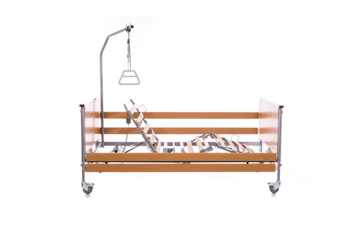 ÚJ elektromos betegágy ápolási ágy - kompletten felszerelt - 5 funkciós