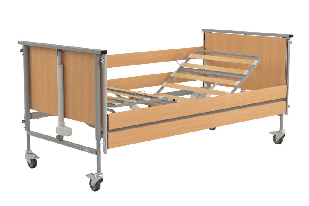 ÚJ elektromos betegágy ápolási ágy - kompletten felszerelt - 5 funkciós