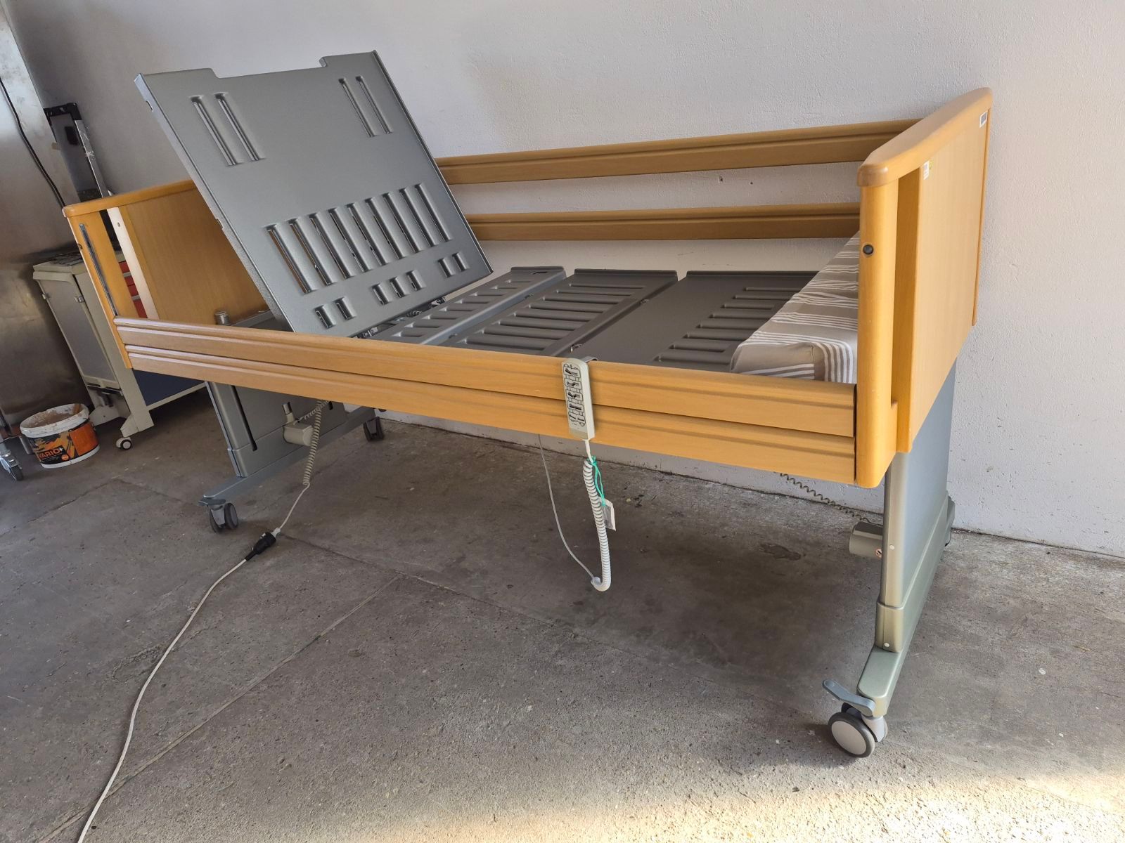 225cm! Hosszított Elektromos betegágy - 4 funkciós - Kód: 14.